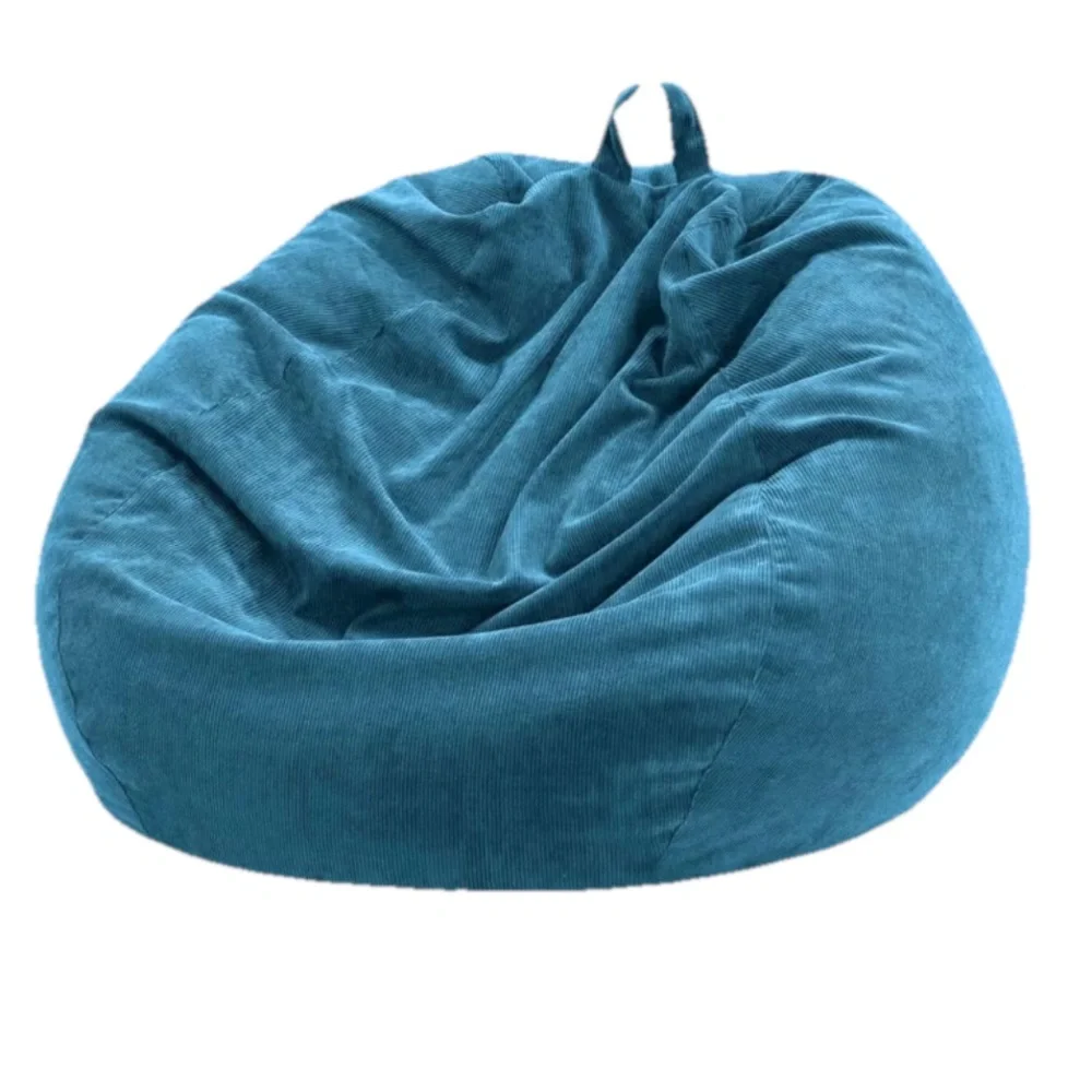 Bean Bag Chair Cover MEDIUM (200L)-BLUE ENCRE